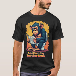 Camiseta Humor divertido para chimpancés
