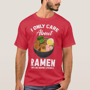 Camiseta Humor divertido para gastrónomos Sopa de fideos qu