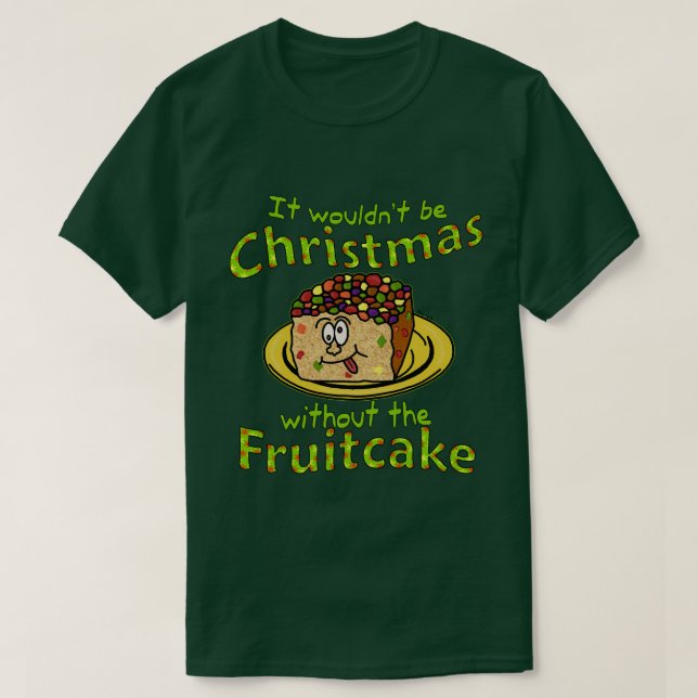 Camiseta Humor divertido v2 del Fruitcake del dibujo (Diseño del anverso)