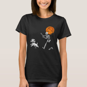 Camiseta Humor Divertido y Espeluznante Esqueleto de Hallow