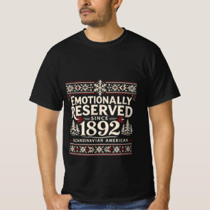 Camiseta Humor escandinavo - Emocionalmente reservado