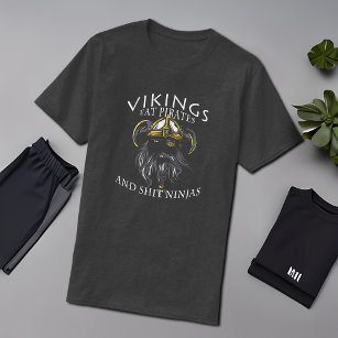 Camiseta Humor escandinavo gracioso vikino Valhalla