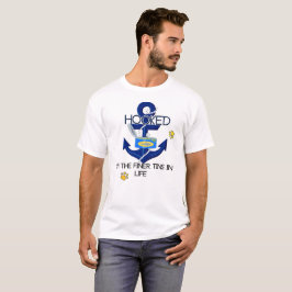 Camiseta Humor estético de pescador azul para los amantes d