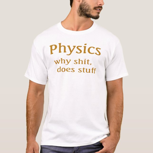 Camiseta humor físico T-Shirt (Anverso)
