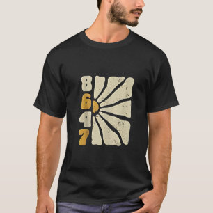 Camiseta Humor floral gracioso contra Trump