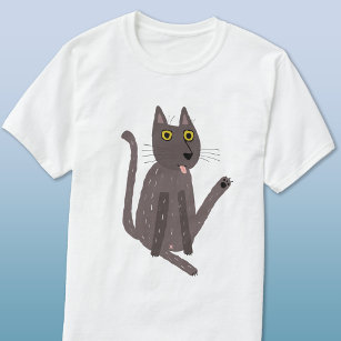Camiseta Humor gato gracioso