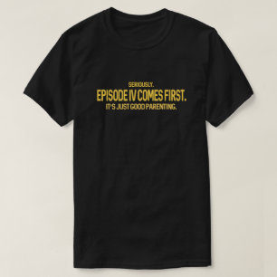 Camiseta Humor geek   El episodio IV llega primero a la cie