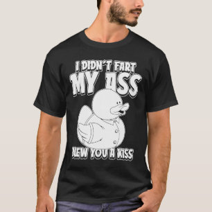 Camiseta Humor Geese Pato De Ganso No Fart My Butt Blew Y