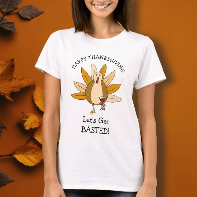 Camiseta Humor gracioso de Acción de Gracias Turquía con vi (Subido por el creador)