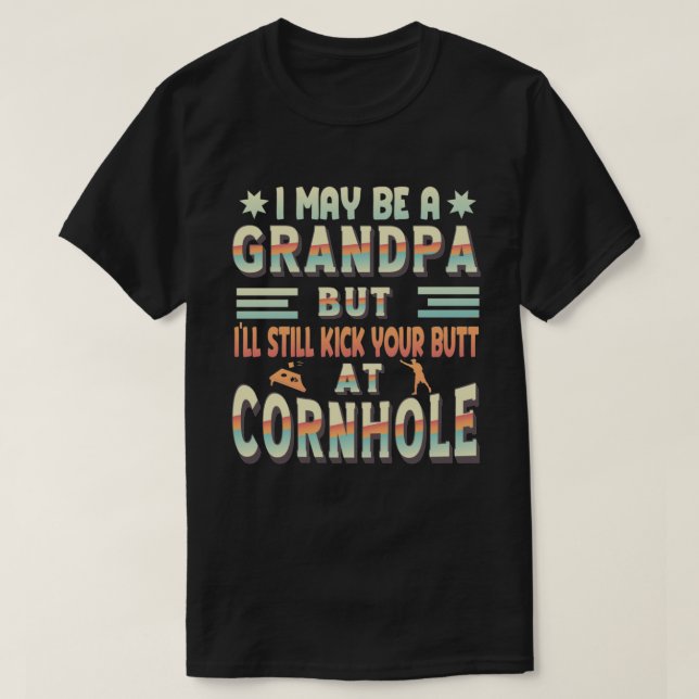 Camiseta Humor gracioso de mimbre del abuelo, jugador de mi (Diseño del anverso)