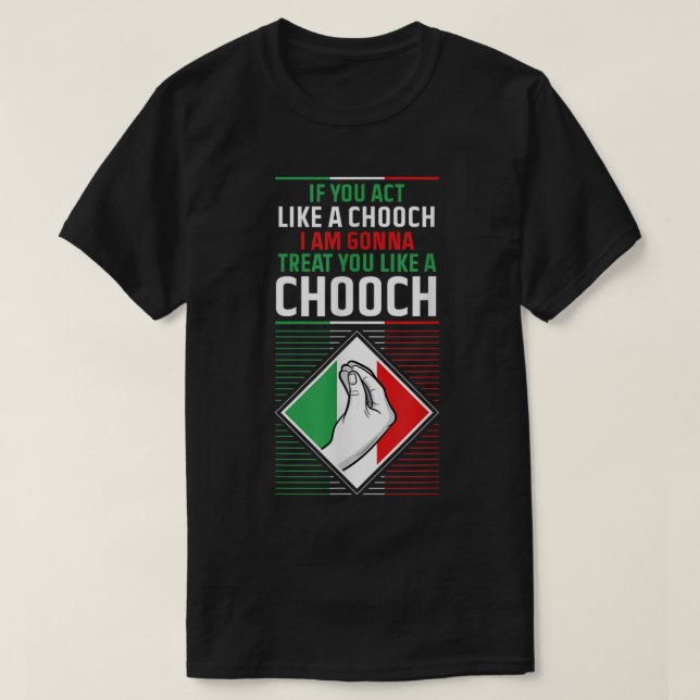 Camiseta Humor gracioso italiano cita jerga de diversión di (Diseño del anverso)