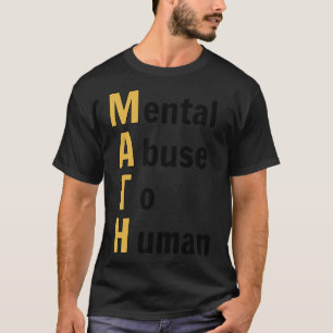 Camiseta Humor gracioso matemático