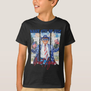 Camiseta Humor Gracioso Trump Vuelve A Hacer Grandes Hombre