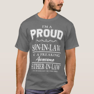 Camiseta Humor gracioso y rico yerno de asombroso padre