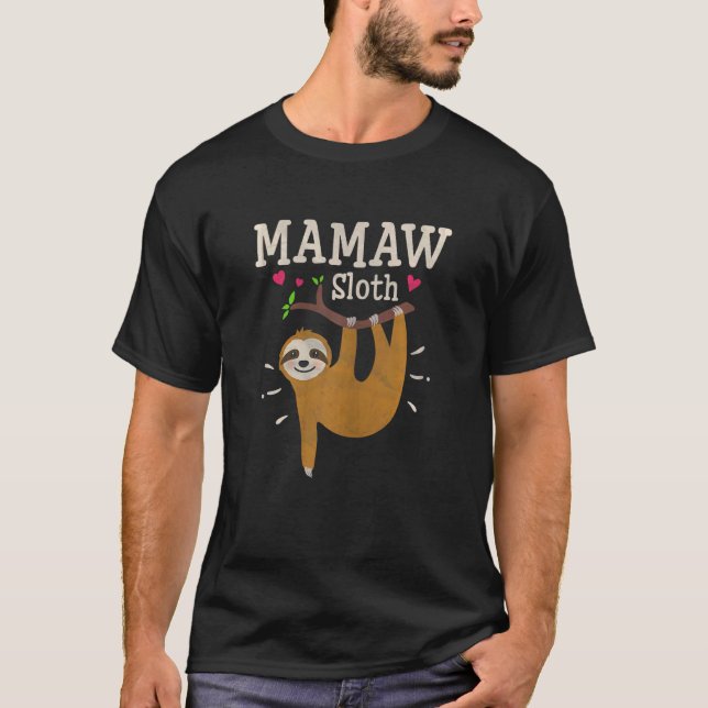 Camiseta Humor gráfico femenino zoológico animal Mamaw (Anverso)