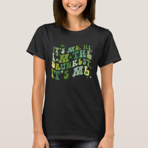 Camiseta Humor Groovy Retro soy yo Hola soy el más borracho