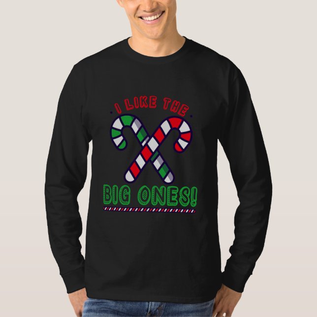 Camiseta Humor inapropiado para adultos de Candy Cane (Anverso)