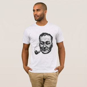 Camiseta Humor inmaduro: Ilustracion de cuerda para fumar d