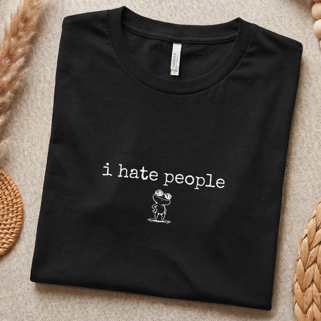 Camiseta Humor introvertido antisocial simple (Subido por el creador)