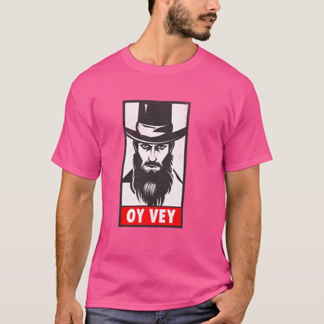Camiseta Humor judío gracioso Oy Vey (Anverso)
