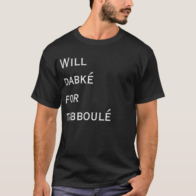 Camiseta Humor libanés (Anverso)