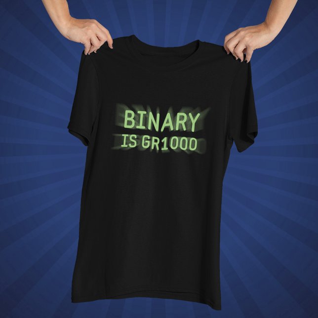 Camiseta Humor matemático - El binario es grande (Subido por el creador)