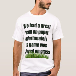 Camiseta Humor, meme, chiste, deportes, fútbol, fútbol