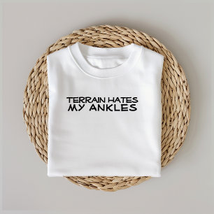 Camiseta Humor negro de senderismo y camping trekking