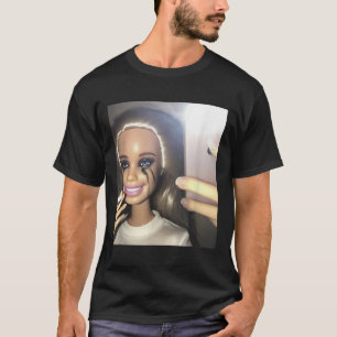 Camiseta Humor oscuro para muñecas humeantes selfie