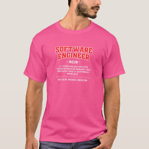 Camiseta Humor para desarrolladores de definición de ingeni