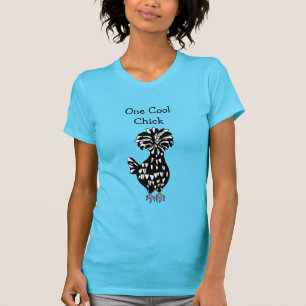 Camiseta Humor polaco de pollo divertido de una chica de Gu
