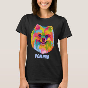 Camiseta Humor Pom Pro Pomeranian Pom Pom Pom Animal Pun Do