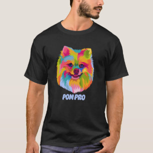 Camiseta Humor Pom Pro Pomeranian Pom Pom Pom Animal Pun Do