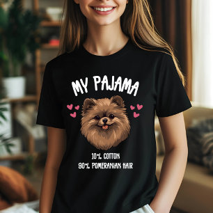 Camiseta Humor Pomeranian Lover Pajama