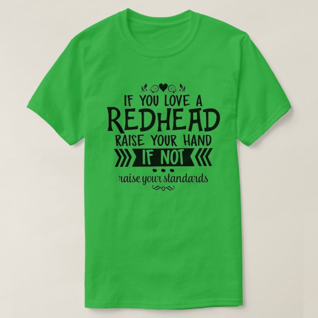 Camiseta Humor Redhead (Diseño del anverso)