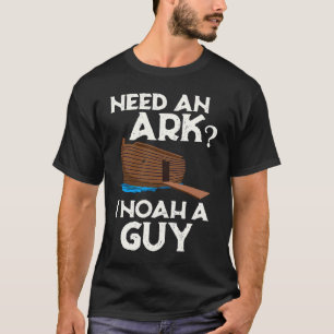 Camiseta Humor religioso cristiano Arca de Noé religiosa