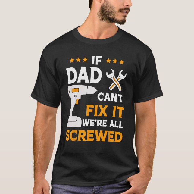 Camiseta Humor sarcástico para el Día del Padre (Anverso)