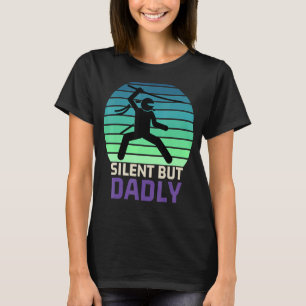Camiseta Humor silencioso pero triste Chiste meme Día del P