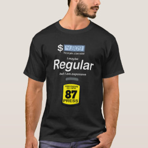 Camiseta Humor sobre los precios del gas, quizás regular, p