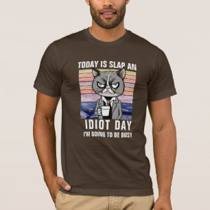 Camiseta Humor sórdido para adultos - Hoy es una bofetada u