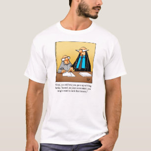 Camiseta Humor Tee Shirt, Contador Gracioso