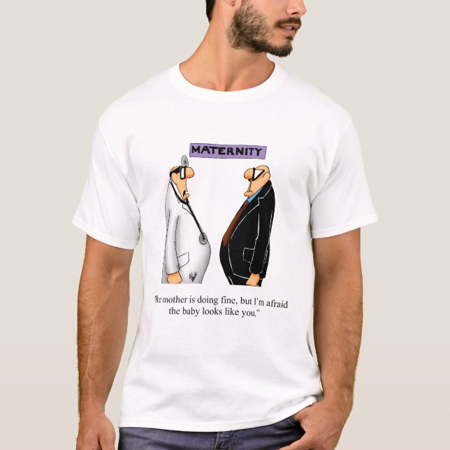 Camiseta Humor Tee Shirt, el esperanzador gracioso (Anverso)