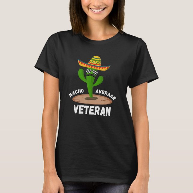 Camiseta Humor veterano gracioso de Nacho Cinco De (Anverso)