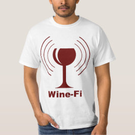 Camiseta Humor Wine-Fi