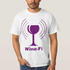 Camiseta Humor Wine-Fi