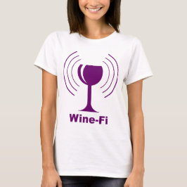 Camiseta Humor Wine-Fi