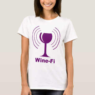 Camiseta Humor Wine-Fi