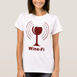 Camiseta Humor Wine-Fi