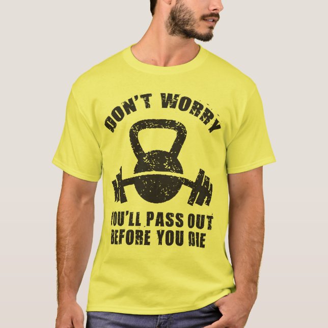 Camiseta Humor WOD - Pase Antes De Morir. Graciosidad (Anverso)