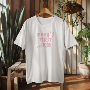 Camiseta Humorística de la huella dactilar del bebé en el e